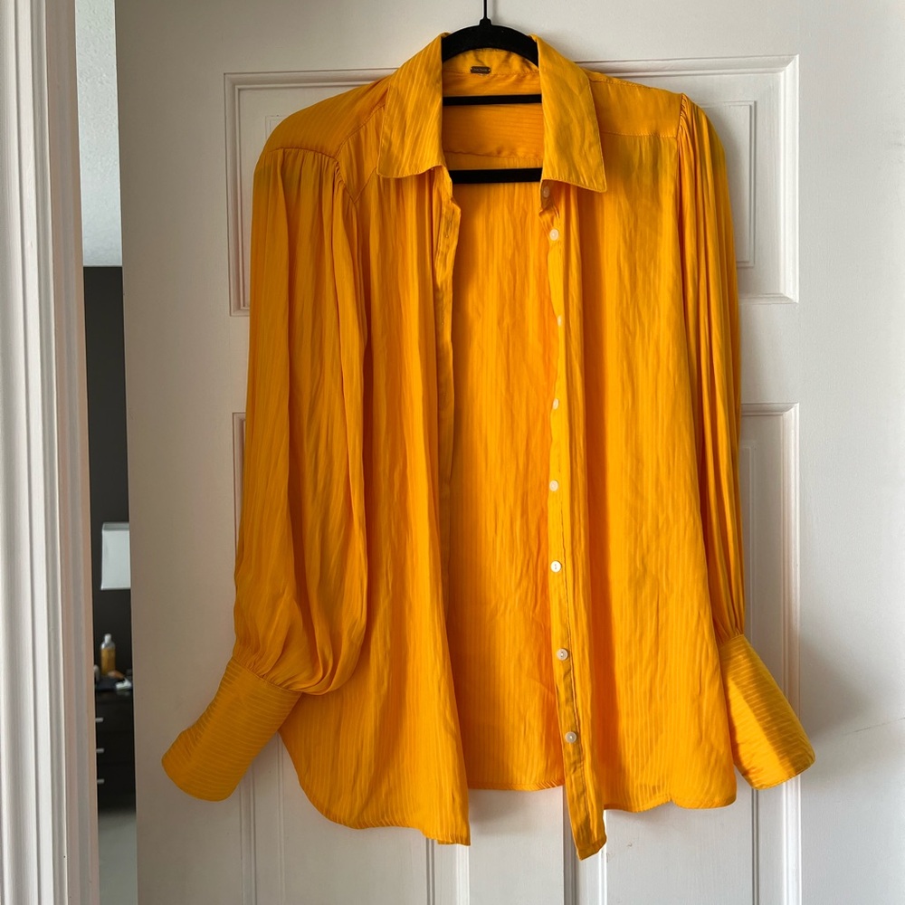 Free People Button Down